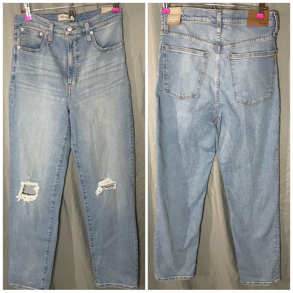 MADEWELL THE PERFECT VINTAGE STRAIGHT JEAN